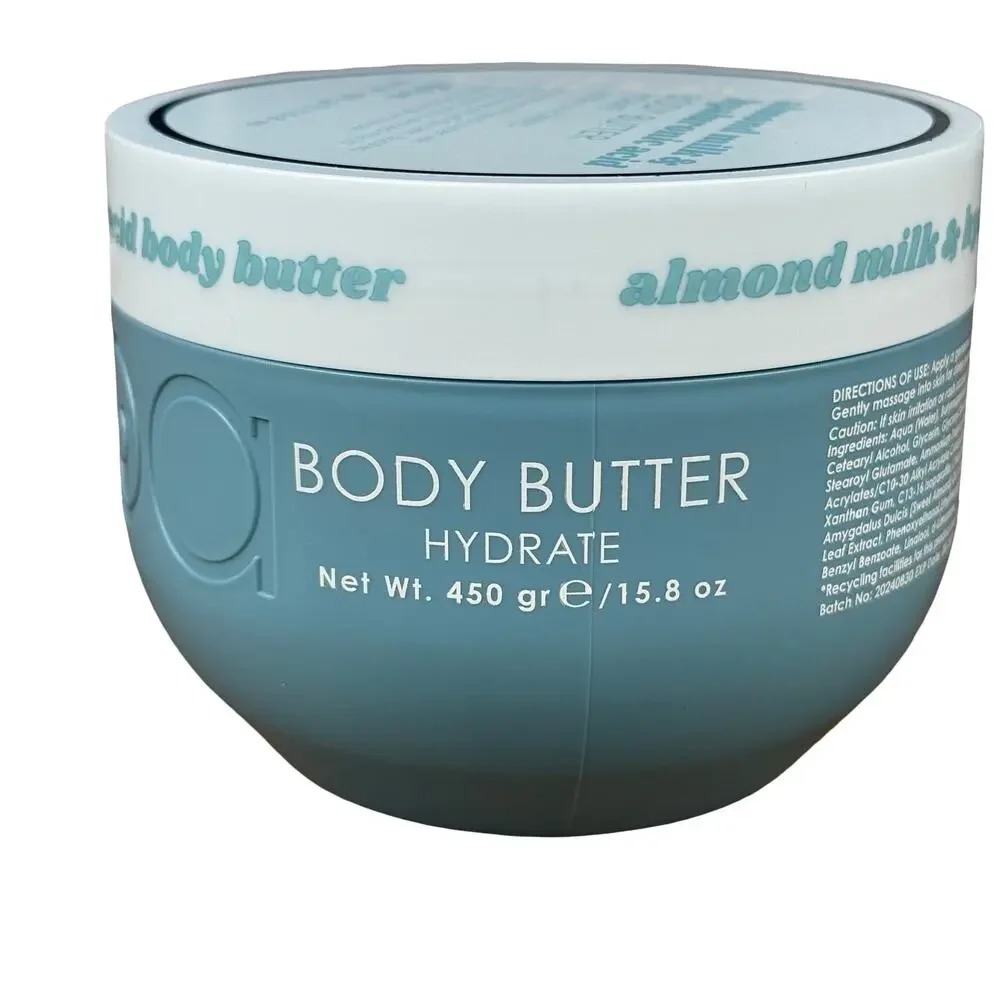 CIROA Body Butter Almond Milk Hyaluronic‎ Acid Hydrate Moisturizer Cream 15.8oz